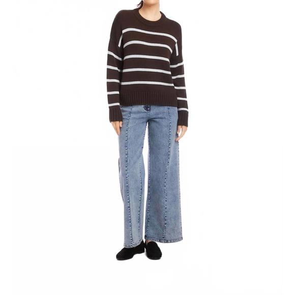 FIFTEEN TWENTY Sweaters - NEW FIFTEEN TWENTY luca crewneck sweater in stripe